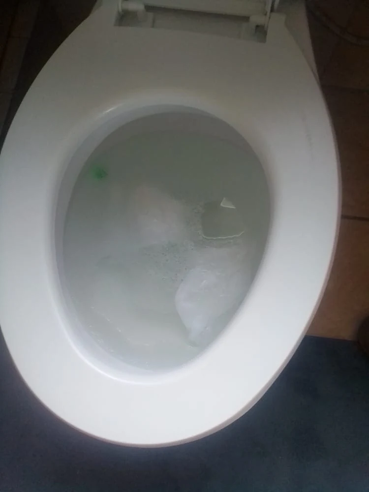 What should I do if my toilet is blocked?