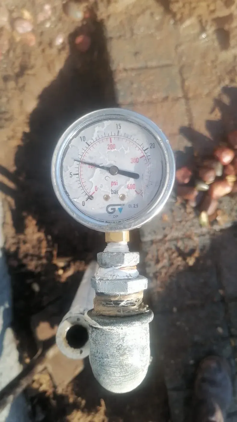 Professional electronic inspection equipment used during leak detection